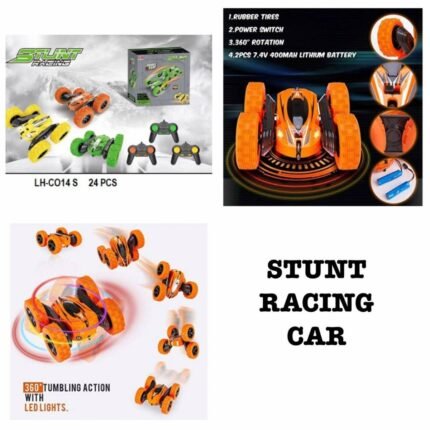 Remote Control Stunt Racing Car